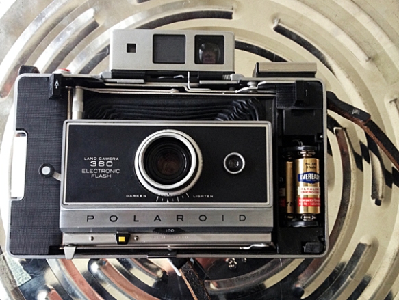 My camera with the 37-year-old original batteries still inside. Photo: C. Hagemoen